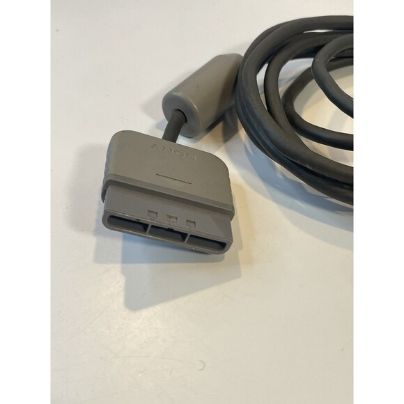 Sony PlayStation 1 Wired Controller SCPH-1080 Model Gray Tested - Picture 3 of 8